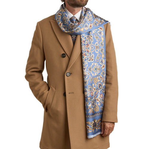Sciarpa Giardino Zisa Carta da Zucchero Seta Twill