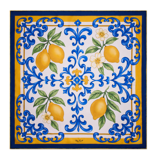Foulard Profumo di Sicilia Seta Twill