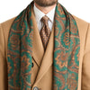PRE-ORDINAZIONE - Sciarpa Paisley Classico Verde Lana