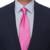 The Medici Pink Duchesse Silk Tie