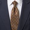 Scicli Brown Duchesse Silk Tie