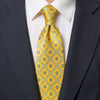 The Sicilian Prince Yellow Duchesse Silk Tie