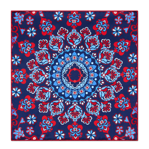 Royal Monogram O Silk Pocket Square