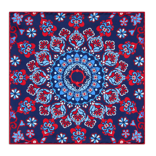 Royal Monogram Q Silk Pocket Square