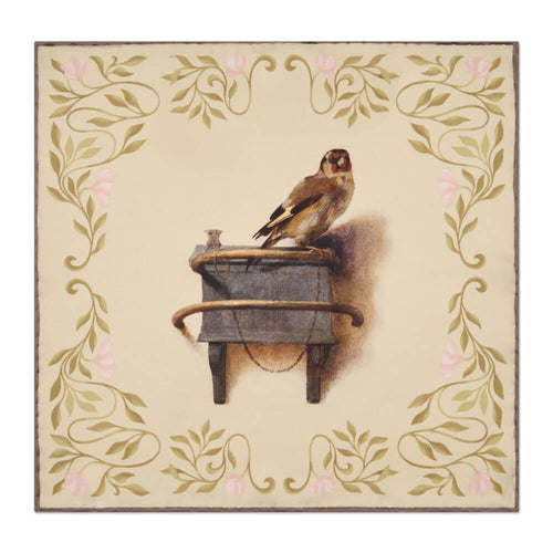 The Goldfinch Silk Pocket Square