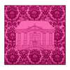 Mauritshuis Museum Fuchsia Silk Pocket Square