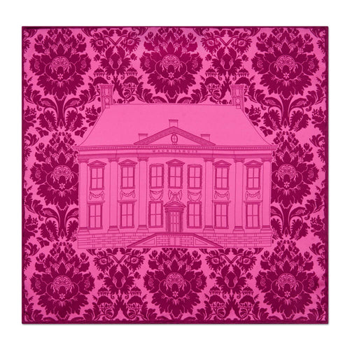Pochette Mauritshuis Museum Fucsia Seta 