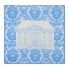 Mauritshuis Museum Light Blue Silk Pocket Square
