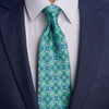 Eternal Sicily Green Duchesse Silk Tie