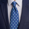 Gagliardi Blue Duchesse Silk Tie