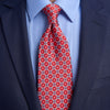 Quattro Canti Red Duchesse Silk Tie