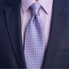 Quattro Canti Purple Duchesse Silk Tie