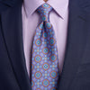 Eternal Sicily Purple Duchesse Silk Tie