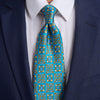 Augustus Teal Duchesse Silk Tie