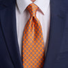 Palatinus Orange Duchesse Silk Tie