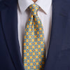 Invictus Yellow Duchesse Silk Tie