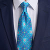 Victoriae Turquoise Duchesse Silk Tie