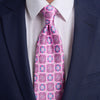 Augustus Pink Duchesse Silk Tie