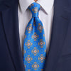 Romulus Royal Blue Duchesse Silk Tie