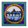 Glory of St.Peter's Blue Silk Pocket Square