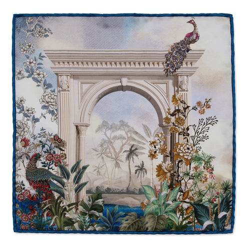 The Eternal City Silk Pocket Square