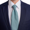 Teal Grenadine Silk Tie