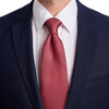 Berry Pink Grenadine Silk Tie