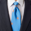 Ortigia Paisley Blue Silk Tie