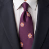 Ortigia Paisley Black and Multicolour Silk Tie