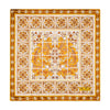 Ceramic Art Yellow Silk Pocket Square