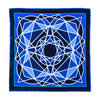 Blue Transformation Silk Pocket Square