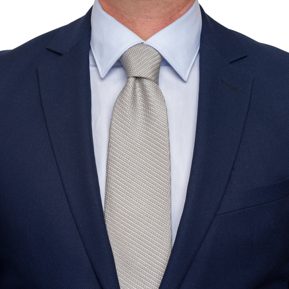 Cravatta Skinny Nera Con Pianeti | Disponibile - Foto 10