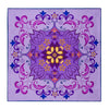 The Medici Splendor Purple Silk Pocket Square