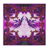 The Paradise Purple Silk Pocket Square