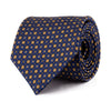 Blue and Yellow Classic Fantasy Silk Tie