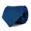 Blue and Turquoise Classic Fantasy Silk Tie