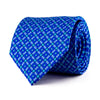 The Classic Blue Duchesse Silk Tie