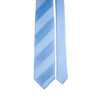 Sartorial Light Blue Eight Pleat Silk Tie