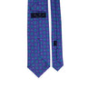 Purple Decorative Medallion Twill Silk Tie